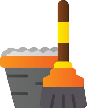 Mop Vector Icon Design