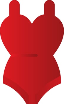 Swimsuit Vector Icon Design