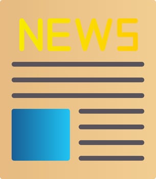 News Vector Icon Design