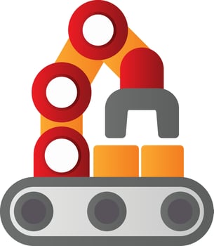 Conveyor Vector Icon Design