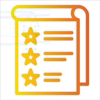 assessment in flat design style vector