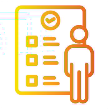 analysis in flat design style vector