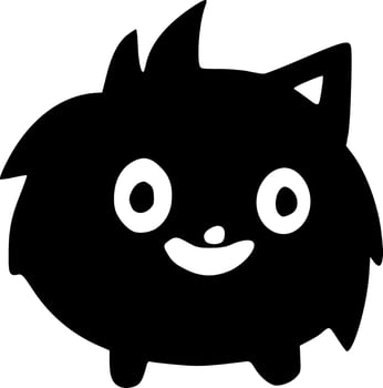 cute monster cartoon vector