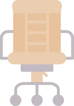 Boss Chair Vector Icon Design
