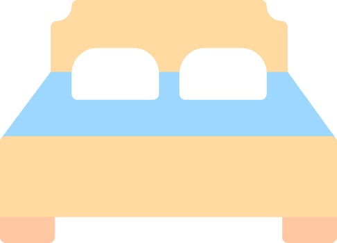 Bed Vector Icon Design