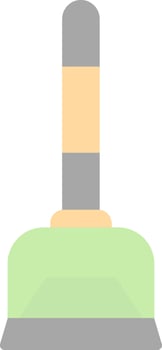 Dustpan Vector Icon Design