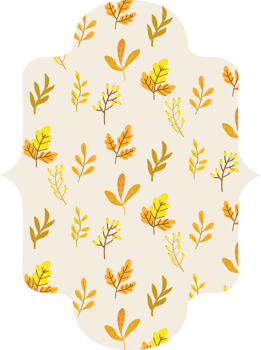 Background with leaves abstract design. png