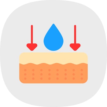 Moisturizing Vector Icon Design