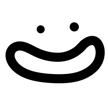happy face line squiggle png