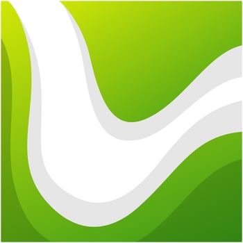 gradient green background abstract template vector