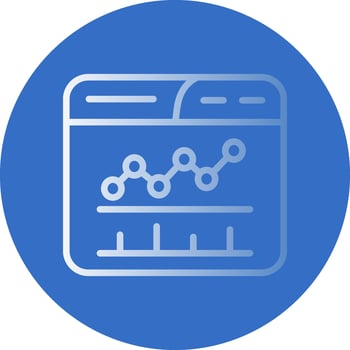 Analytics Vector Icon Design