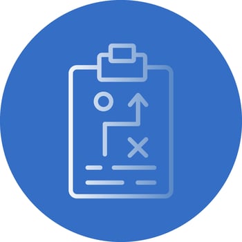 Action Plan Vector Icon Design