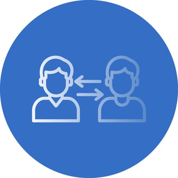 Exchange Vector Icon Design