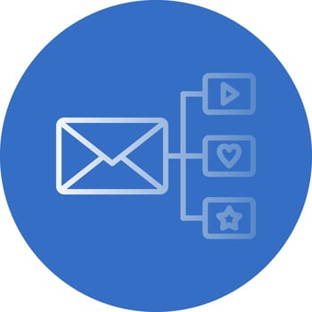 Email Marketing Vector Icon Design