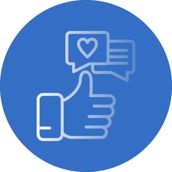Review Vector Icon Design