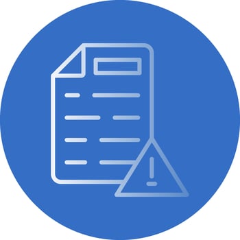 Warning Vector Icon Design