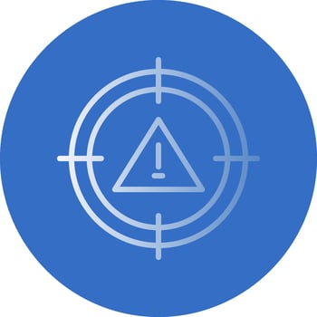 Risk Vector Icon Design