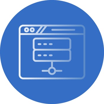Server Vector Icon Design