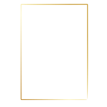 Gold frame border png