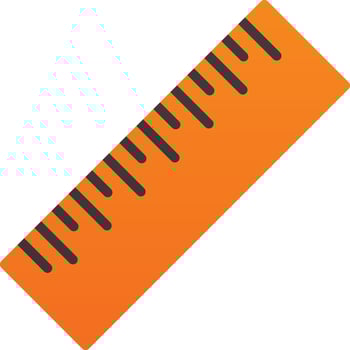Ruler Vector Icon Design