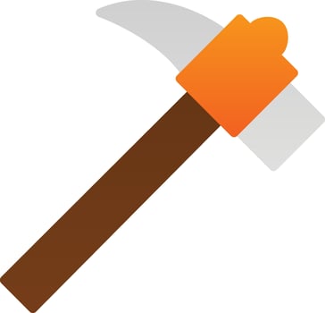 Hammer Vector Icon Design