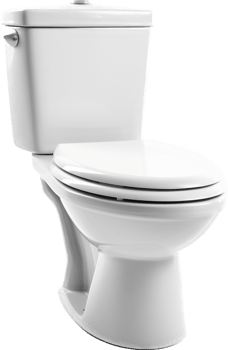 Toilet bowl with . png