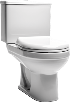 Toilet bowl with . png