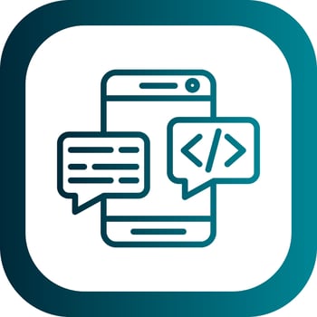 Conversation Vector Icon Design