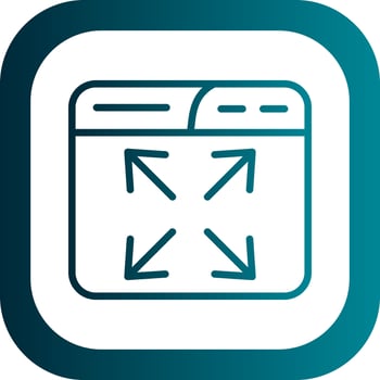 Expand Vector Icon Design