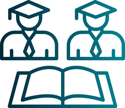 Alumni Vector Icon Design