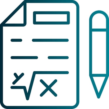Maths Vector Icon Design