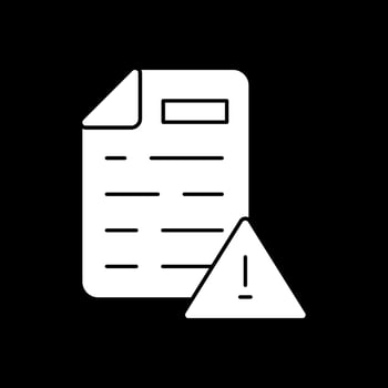 Warning Vector Icon Design