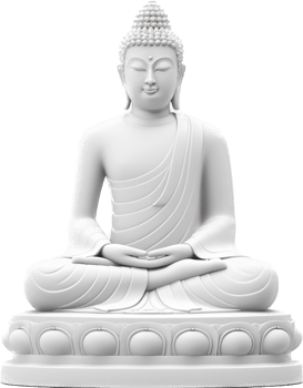 Buddha Statue with . png