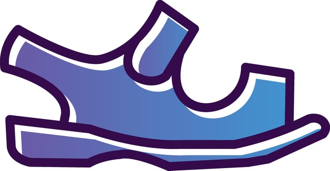 Sandals Vector Icon Design