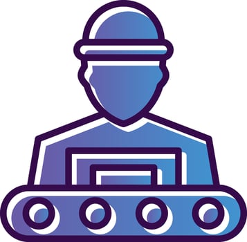 Assembling Vector Icon Design