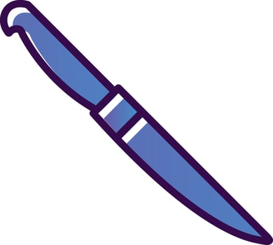 Knife Vector Icon Design