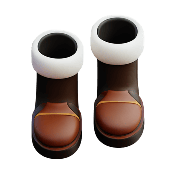 Shoes isolated on white background png