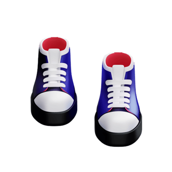 Shoes isolated on white background png