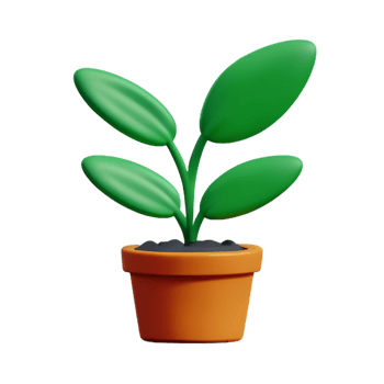 Illustration of a green tree png