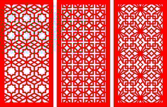 Simple vector pattern for decoration and ornament background