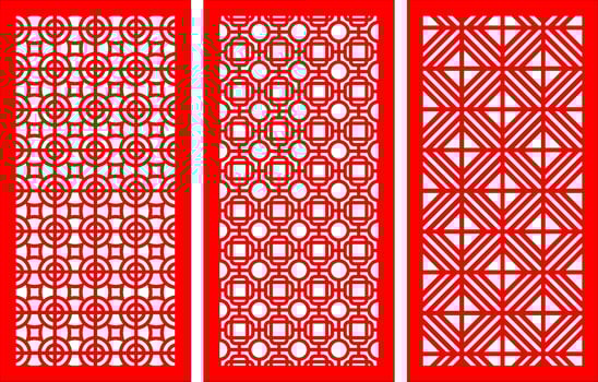 Simple vector pattern for decoration and ornament background