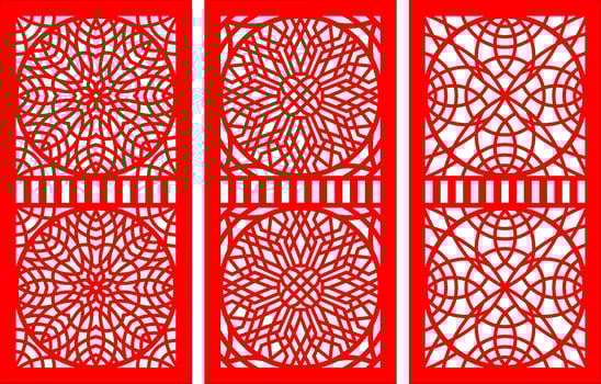 Simple vector pattern for decoration and ornament background