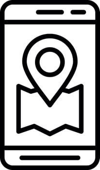 Location App  Vector Icon Design