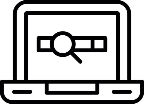 Search  Vector Icon Design