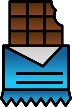 Chocolate Vector Icon Design