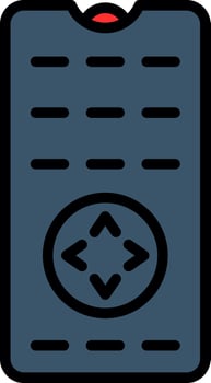 Remote  Vector Icon Design
