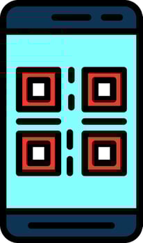 Qr Code  Vector Icon Design