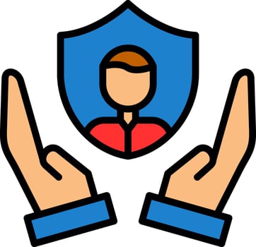 Personal Security Vector Icon Design