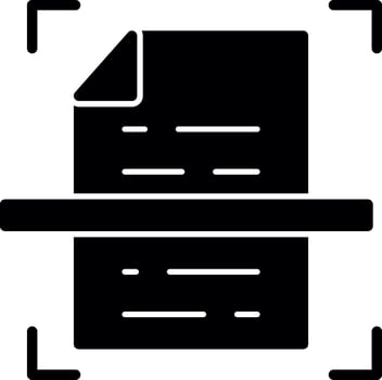 Scanning  Vector Icon Design