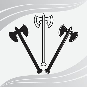 Axe, Axe Silhouette,Lumberjack Eps, Axe Eps, Axe Clipart, Cross Axe, Woodcutter Eps vector